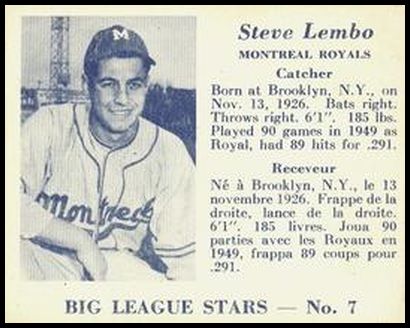 7 Steve Lembo